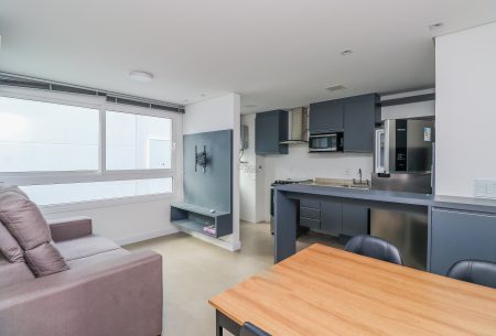 Apartamento com 37m², 1 quarto, 1 vaga, no bairro Petrópolis em Porto Alegre