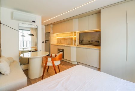 Loft com 24m², 1 quarto, 1 suíte, 99 vagas, no bairro Auxiliadora em Porto Alegre