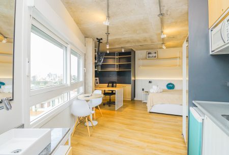 Loft com 19m², 1 quarto, no bairro Santa Cecília em Porto Alegre