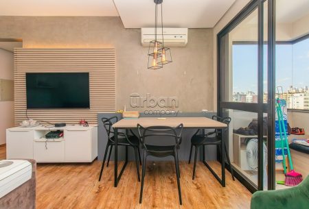 Apartamento com 46m², 1 quarto, 1 vaga, no bairro Petrópolis em Porto Alegre