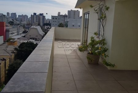 Cobertura com 211m², 2 quartos, 1 suíte, 1 vaga, no bairro Menino Deus em Porto Alegre