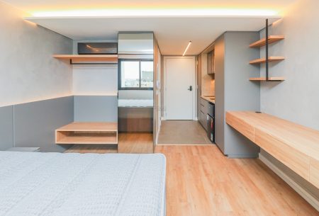 Loft com 25m², 1 quarto, 1 vaga, no bairro Rio Branco em Porto Alegre