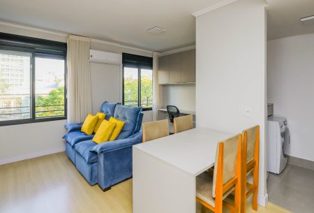 Apartamento com 43m², 1 quarto, 1 vaga, no bairro Auxiliadora em Porto Alegre