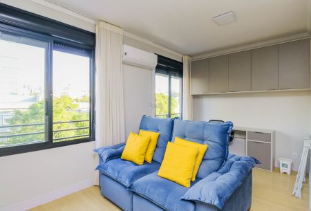 Apartamento com 43m², 1 quarto, 1 vaga, no bairro Auxiliadora em Porto Alegre