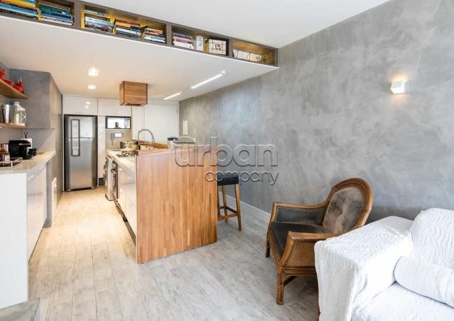 Apartamento Garden com 101m², 2 quartos, 1 suíte, 2 vagas, no bairro Rio Branco em Porto Alegre