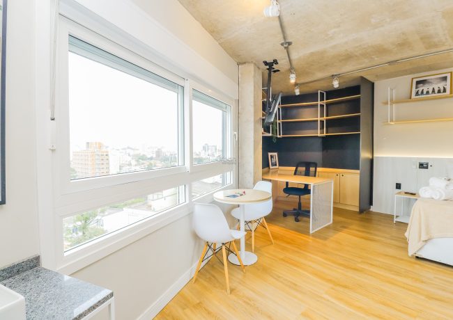 Loft com 19m², 1 quarto, no bairro Santa Cecília em Porto Alegre