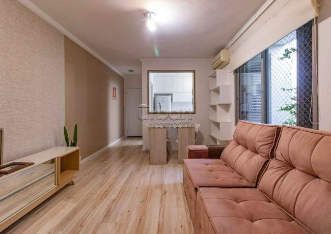 Apartamento com 45m², 1 quarto, 2 vagas, no bairro Petrópolis em Porto Alegre