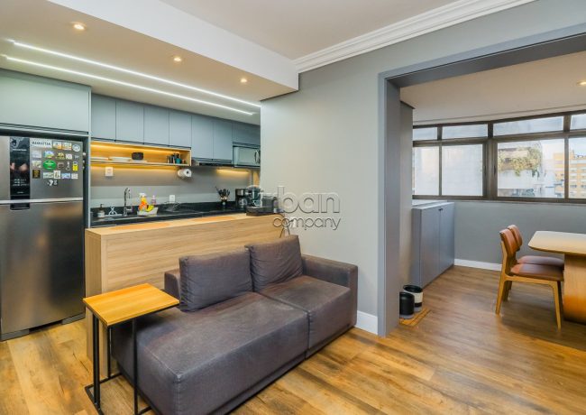 Apartamento com 57m², 1 quarto, 1 suíte, 1 vaga, no bairro Moinhos de Vento em Porto Alegre