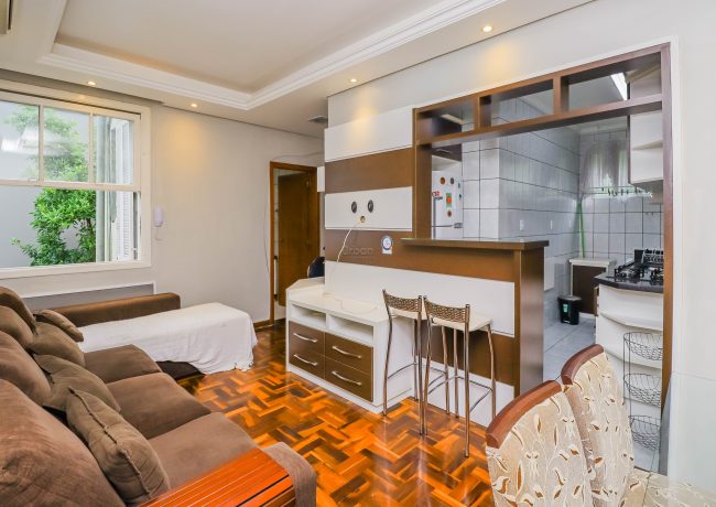 Apartamento com 37m², 1 quarto, no bairro Petrópolis em Porto Alegre