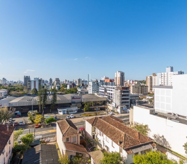 Apartamento com 95m², 2 quartos, 1 suíte, 2 vagas, no bairro Menino Deus em Porto Alegre