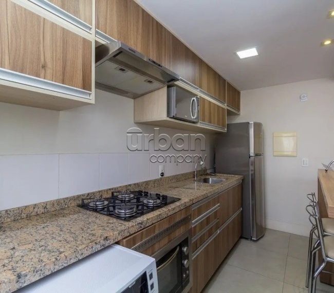 Apartamento com 60m², 2 quartos, 1 vaga, no bairro Jardim Carvalho em Porto Alegre