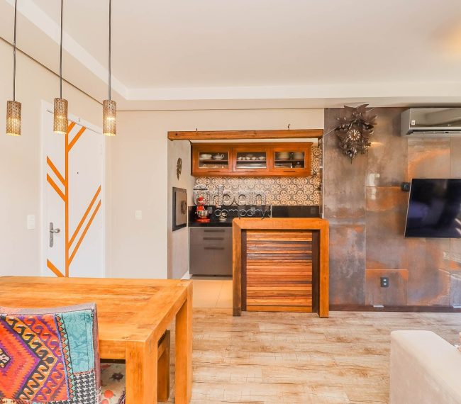 Apartamento Garden com 67m², 2 quartos, 1 suíte, 1 vaga, no bairro Chácara da Pedras em Porto Alegre