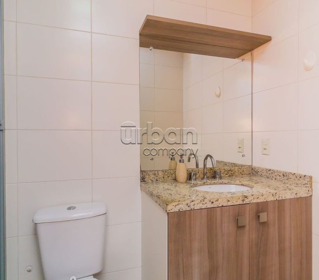 Apartamento com 56m², 1 quarto, 1 suíte, no bairro Três Figueiras em Porto Alegre