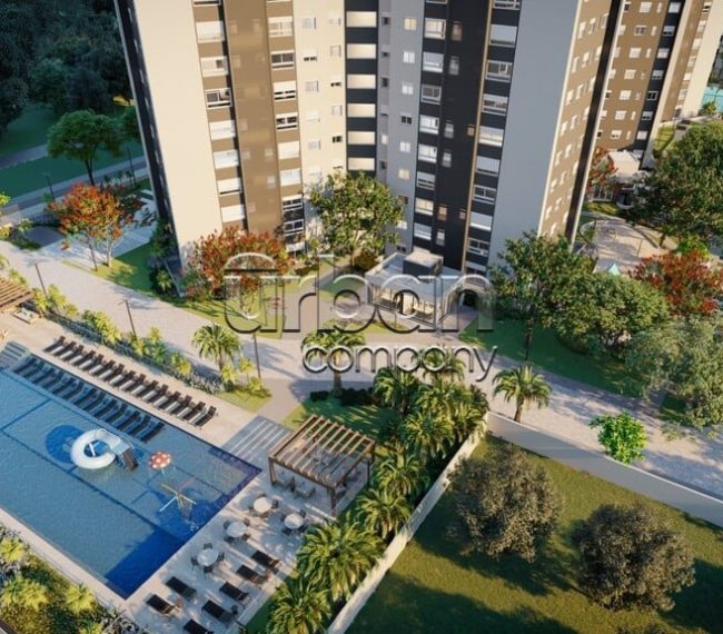 Apartamento Garden com 80m², 2 quartos, 1 suíte, 1 vaga, no bairro Jardim Itu em Porto Alegre