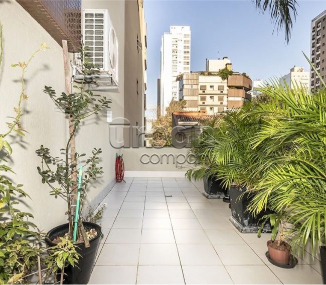 Apartamento Garden com 107m², 2 quartos, 1 suíte, 2 vagas, no bairro Petrópolis em Porto Alegre