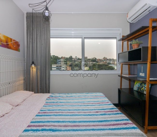 Apartamento com 59m², 2 quartos, 1 suíte, 2 vagas, no bairro Teresópolis em Porto Alegre