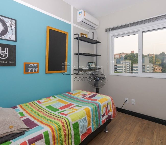 Apartamento com 59m², 2 quartos, 1 suíte, 2 vagas, no bairro Teresópolis em Porto Alegre