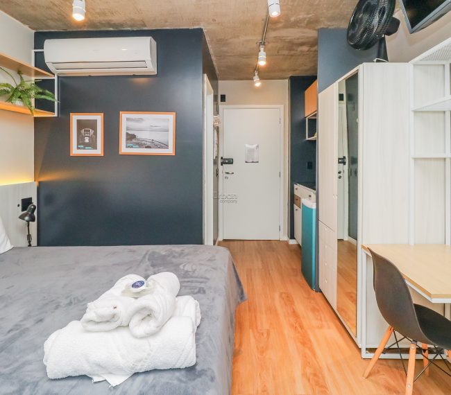 Loft com 19m², 1 quarto, no bairro Santa Cecília em Porto Alegre