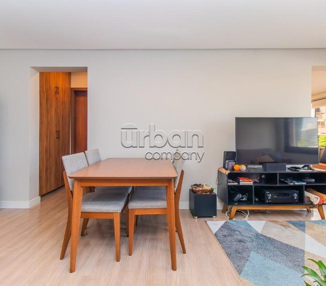 Apartamento com 58m², 1 quarto, 1 vaga, no bairro Rio Branco em Porto Alegre