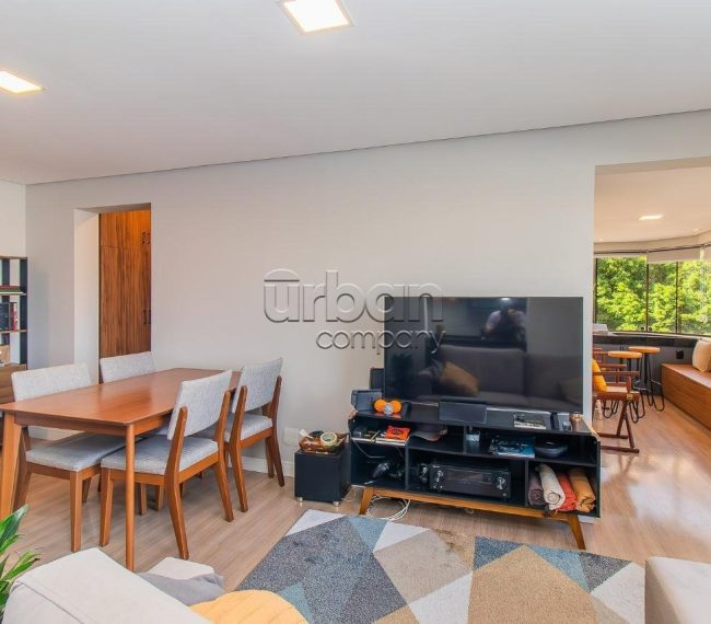 Apartamento com 58m², 1 quarto, 1 vaga, no bairro Rio Branco em Porto Alegre