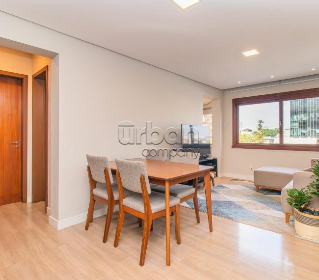 Apartamento com 58m², 1 quarto, 1 vaga, no bairro Rio Branco em Porto Alegre