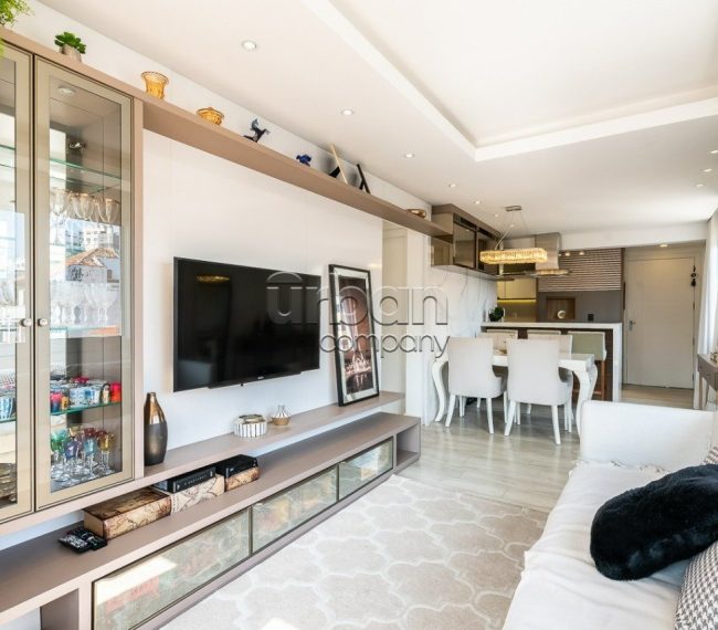 Apartamento com 70m², 2 quartos, 1 suíte, 2 vagas, no bairro Petrópolis em Porto Alegre