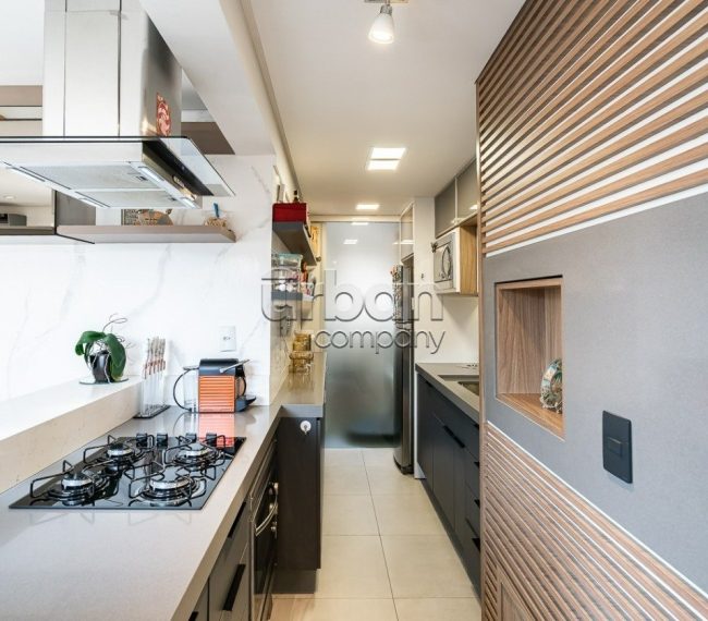 Apartamento com 70m², 2 quartos, 1 suíte, 2 vagas, no bairro Petrópolis em Porto Alegre