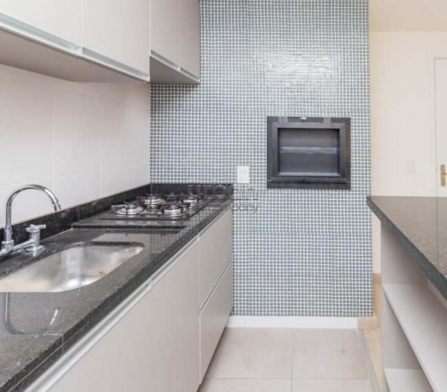 Apartamento Garden com 87m², 1 quarto, 1 suíte, 2 vagas, no bairro Central Parque em Porto Alegre