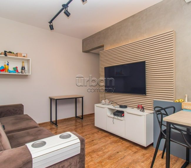 Apartamento com 46m², 1 quarto, 1 vaga, no bairro Petrópolis em Porto Alegre