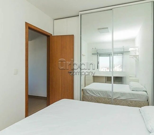 Apartamento com 56m², 1 quarto, 1 vaga, no bairro Petrópolis em Porto Alegre