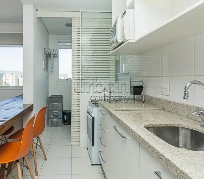 Apartamento com 56m², 1 quarto, 1 vaga, no bairro Petrópolis em Porto Alegre