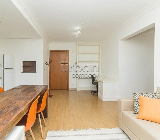 Apartamento com 56m², 1 quarto, 1 vaga, no bairro Petrópolis em Porto Alegre