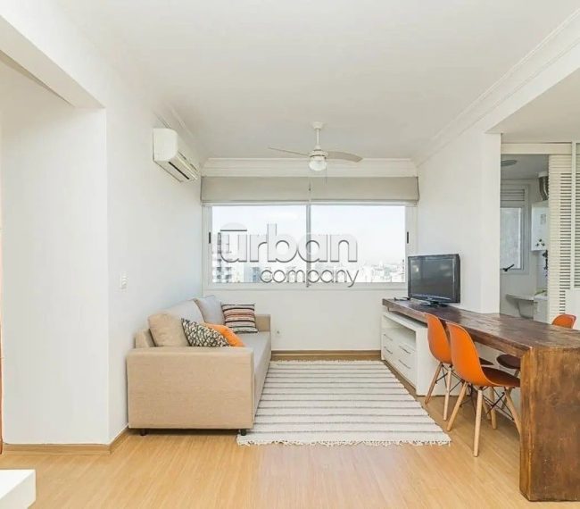 Apartamento com 56m², 1 quarto, 1 vaga, no bairro Petrópolis em Porto Alegre