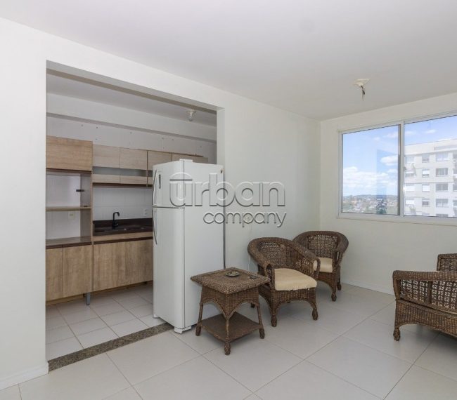 Apartamento com 48m², 2 quartos, 1 suíte, 1 vaga, no bairro Jardim Planalto em Porto Alegre