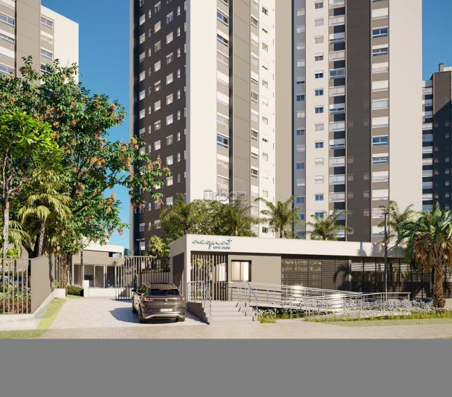 Apartamento com 56m², 2 quartos, 1 suíte, 1 vaga, no bairro Jardim Itu em Porto Alegre