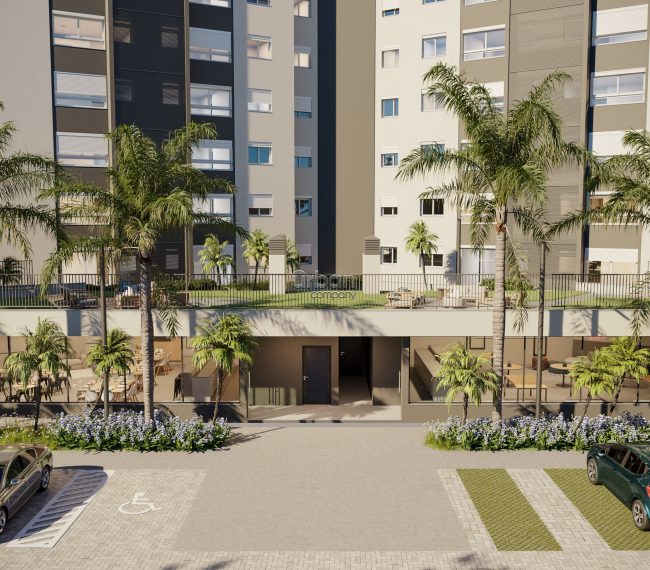 Apartamento com 56m², 2 quartos, 1 suíte, 1 vaga, no bairro Jardim Itu em Porto Alegre