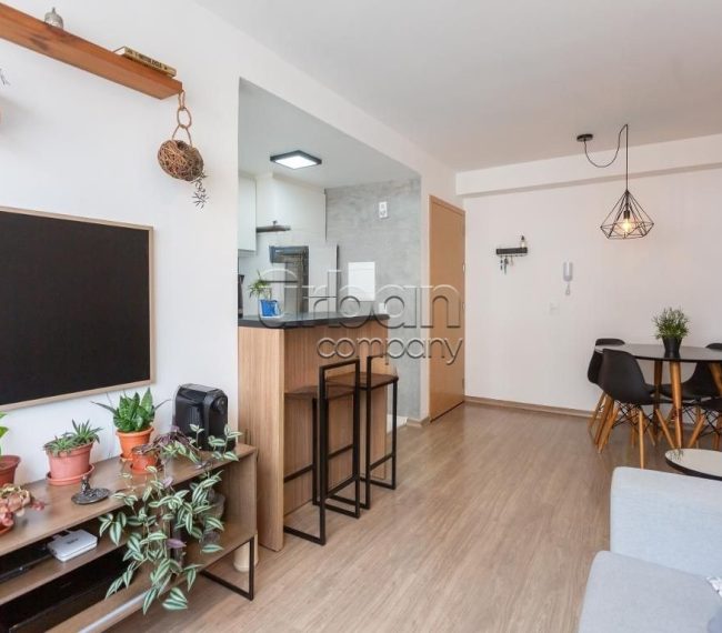 Apartamento com 52m², 2 quartos, 1 vaga, no bairro Jardim Carvalho em Porto Alegre