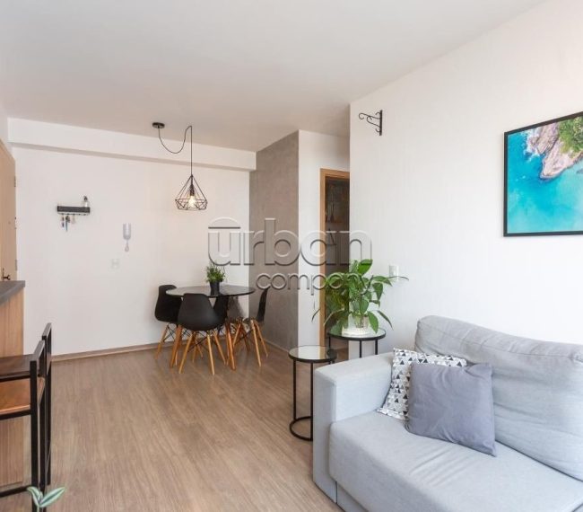 Apartamento com 52m², 2 quartos, 1 vaga, no bairro Jardim Carvalho em Porto Alegre