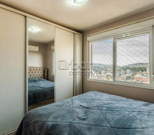 Apartamento com 64m², 2 quartos, 1 suíte, 2 vagas, no bairro Partenon em Porto Alegre