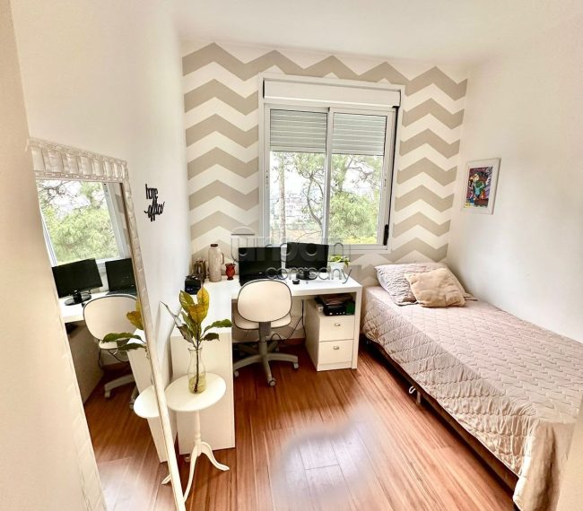 Apartamento com 60m², 2 quartos, 1 suíte, 1 vaga, no bairro Cristo Redentor em Porto Alegre