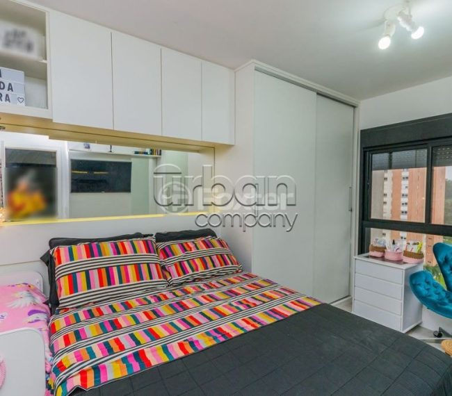 Apartamento com 58m², 2 quartos, 2 vagas, no bairro Central Parque em Porto Alegre