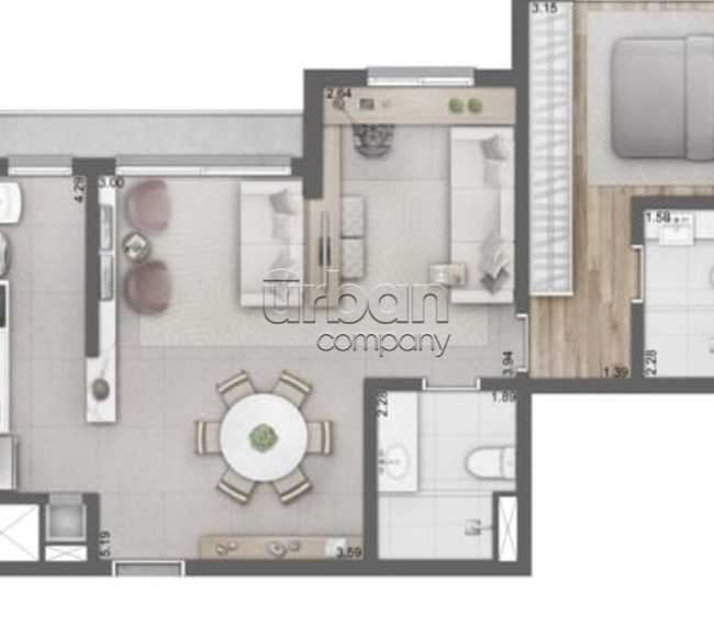 Apartamento com 119m², 3 quartos, 3 suítes, 2 vagas, no bairro Higienópolis em Porto Alegre