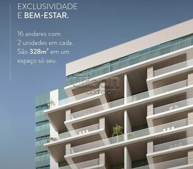 Apartamento com 328m², 4 quartos, 4 suítes, 3 vagas, no bairro Cristal em Porto Alegre