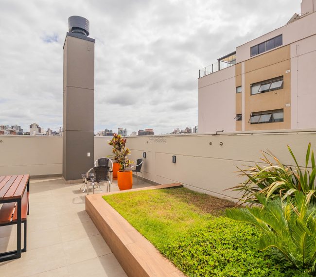 Apartamento Garden com 106m², 2 quartos, 1 suíte, 1 vaga, no bairro Rio Branco em Porto Alegre