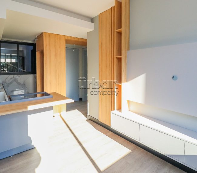 Apartamento com 29m², 1 quarto, 1 vaga, no bairro Jardim Botânico em Porto Alegre