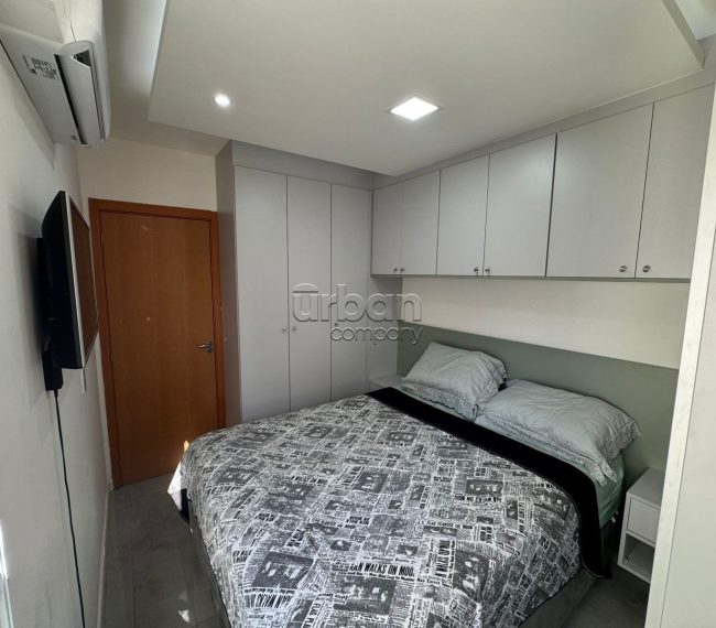 Apartamento com 54m², 2 quartos, 1 suíte, 2 vagas, no bairro Jardim Carvalho em Porto Alegre