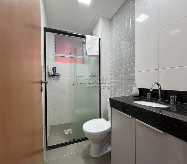 Apartamento com 54m², 2 quartos, 1 suíte, 2 vagas, no bairro Jardim Carvalho em Porto Alegre