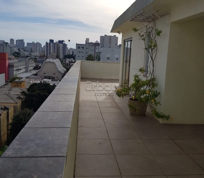 Cobertura com 211m², 2 quartos, 1 suíte, 1 vaga, no bairro Menino Deus em Porto Alegre