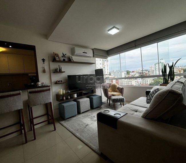 Apartamento com 58m², 2 quartos, 2 vagas, no bairro Santana em Porto Alegre