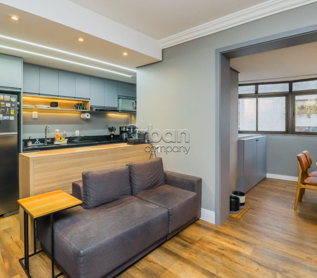 Apartamento com 57m², 1 quarto, 1 suíte, 1 vaga, no bairro Moinhos de Vento em Porto Alegre